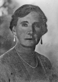 Catherine May de Gruchy, nee Miller (1885-1972), wife of G F B de Gruchy (Guy Dixon)