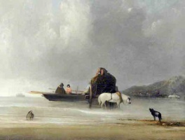 Vraic gatherers, John Le Capelain