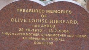 Ayres - St John’s Church cemetery