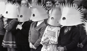 Children dressed as hedgehogs - Jersey Evening Post picture