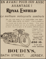 1939 advert in the Chronique de Jersey