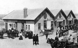 The South West Railway terminal building