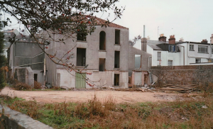Chandos, Millbrook, during demolition in 1987