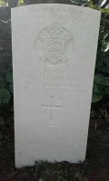 The grave of Great War casualty Wilfred John Le Breton, Trinity