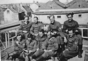 Germans billeted at Millards Corner