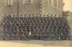 D Company, 2nd Battalion in 1914