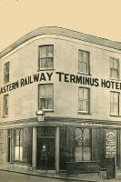 Eastern Railway Terminus Hotel, Snow Hill, in 1910