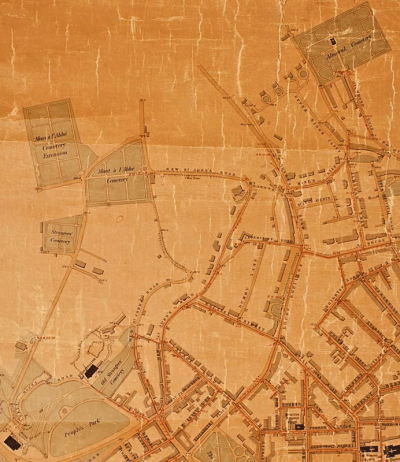 Early map of the area