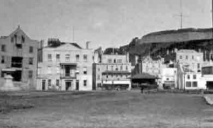 An Ernest Baudoux photograph including the Southampton and Royal Yacht Hotels and shipbroker W T Pugsley