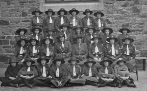 6th Company Girl Guides in 1925