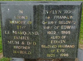 Franklin - St Ouen parish cemetery