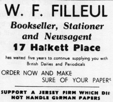 Filleul 1945 advert