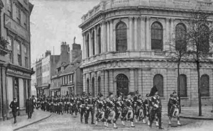 Church parade for the 2nd HLI