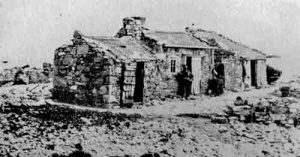 These huts on the Ecrehous have long since been demolished
