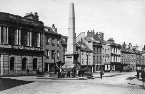 The obelisk in 1883