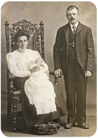 John Le Cornu Vasselin and Ophelia, nee Machon, and Ophelia