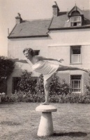 Madeleine Le Couillard, nee Hibbs (1909-2009) wife of Colin Bowers Le Couillard (1916-1974) at Jambart Farm, Pontac