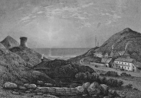 1840 drawing by Robert Mudie