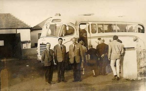 A 1950s coach trip