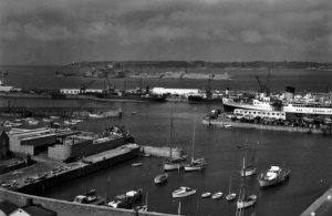 The English Harbour in 1956