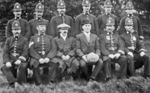 Police football team in 1913