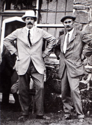 Ted Ray and Harry Vardon