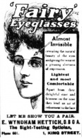 1909 advert