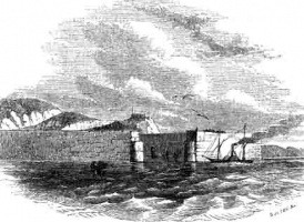 The pierheads in 1856