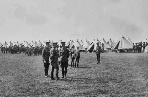 Don Bridge camp in 1906