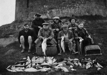 Le Hocq fishermen in 1934