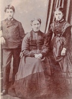 Esther Gruchy, nee du Parcq, with Walter and Emily