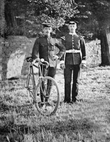 Two garrison soldiers