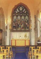 The interior of the church in the late 20th century