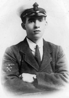 John Troy in Royal Naval Air Service uniform. He joined the RAF after its inauguration during the Great War