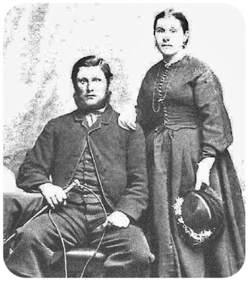 Samuel Parsons and Ann Robert in New Zealand in 1860
