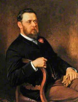 John Francis Giffard (1847-1919), a portrait by William Hay. Giffard, a Solicitor of the Royal Court was first elected Deputy of the parish in 1881. Four years later he was elected Constable but he only served one term before being elected again as Deputy in 1888. In 1910 he was elected Deputy in St Helier, and in 1914 he was elected Jurat, serving until his death five years later