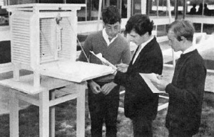 The school weather station