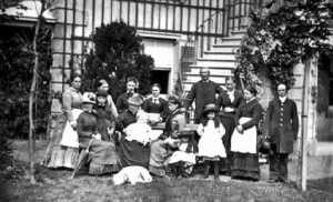 The family outside Fontenay in the 1880s