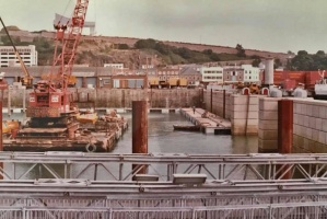 Construction of the Albert Harbour marina