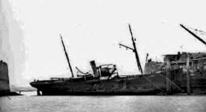 ss Fairway hit the pierhead in 1897