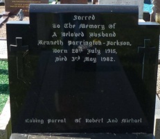 Parrington-Jackson - St Ouen parish cemetery