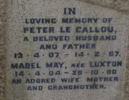 Luxton - St John’s Church cemetery