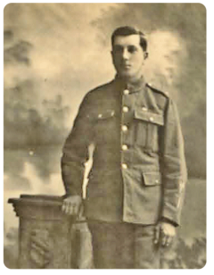 Private William Philip de Gruchy, MM, son of Alfred (St C) and Lizzie Hodge was a member of the Jersey Contingent, and later the Hampshire Regiment. He was wounded on 14 October 1918. Two months earlier, while under heavy fire, he volunteered to go out and repair the lines of communication between British headquarters and the front line companies, gaining him the Military Medal, to go with a parchment for another act of gallantry.