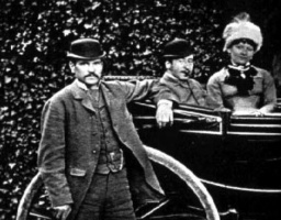 Mr Hooper photographed by Ernest Baudoux