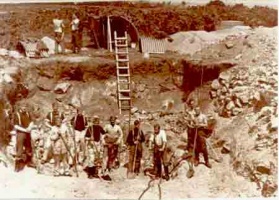 Construction work in 1941