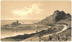 A 19th century etching