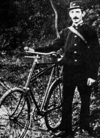 Edgar Rossignol, a postman in the early 20th century