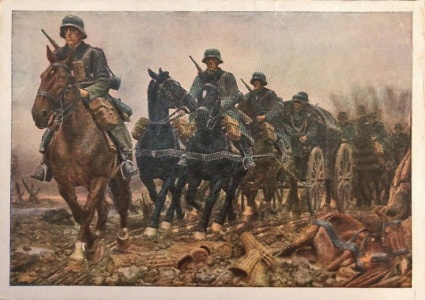 Islanders could not post anything outside the island, except to Guernsey, but there were no restrictions on the German occupiers writing home ...