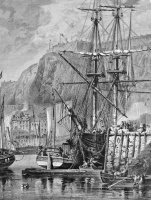 ... an impression of the Harbour in 1878 from Picturesque Europe
