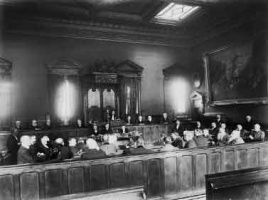 The Court in session